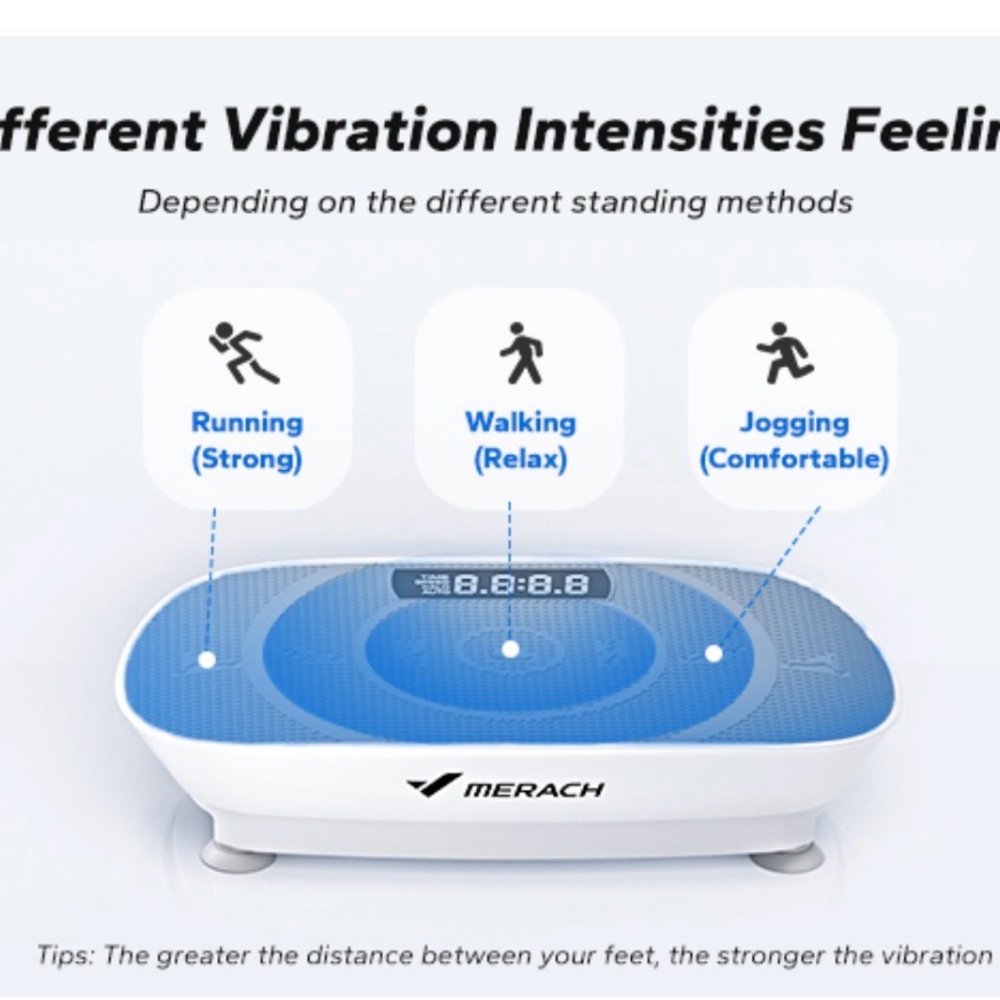 Vibration Plate Exercise Machine - Gray - Picture 4 of 4